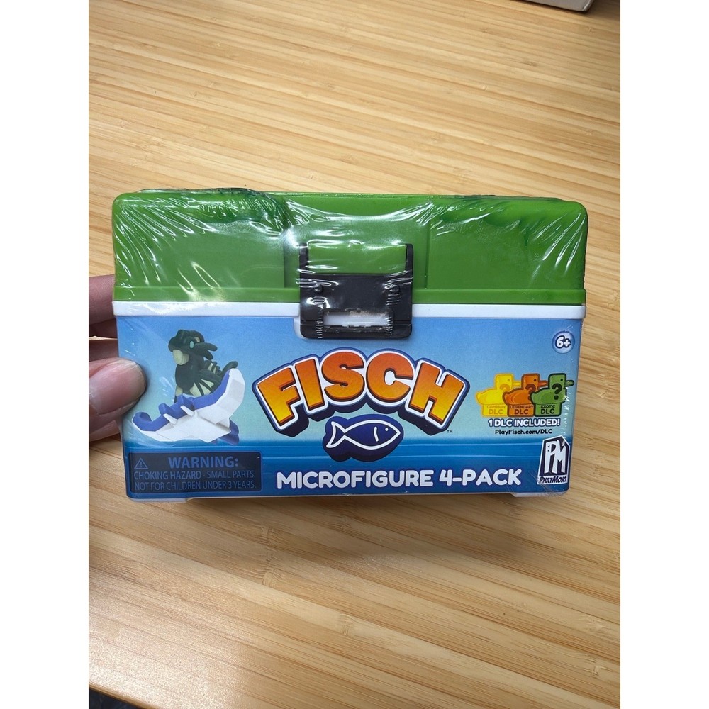 Fisch Microfigure 4-Pack Mystery Tackle Box Sealed PhatMojo DLC Included 2025