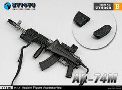 1/6 AK74M Gun Rifle Weapon Model for 12” Figure Soldier Military PHICEN ❶USA❶
