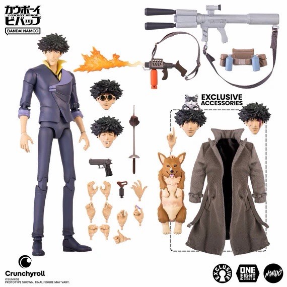 Mondo Cowboy Bebop Spike Spiegel 1/8 Scale Figure Limited Edition NIB