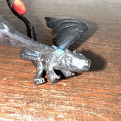Dreamworks How To Train Your Dragon Ultimate Battle Toothless Mini Figure 2″