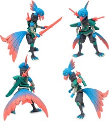 Saurozoic Warriors W2 Pava Pergia Ninja Archaeopteryx Action Figure Boss Fight