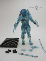 HIYA Toys Exquisite Mini Alien vs. Predator AVP Active Camo SCAR 1:18 Figure