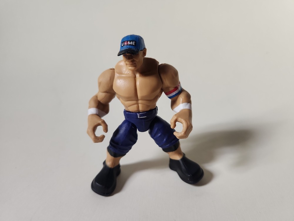 Mattel WWE Knuckle Crunchers Rebound Ring John Cena Costco Exclusive Figure
