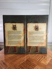 Four Horsemen 2024 Figura Obscura Gods of Ancient Egypt Anubis & Bastet
