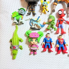 Mixed Toy Lot – Anime, Superheroes, Funko, FNAF, Dinosaurs, Accessories – 50 pcs