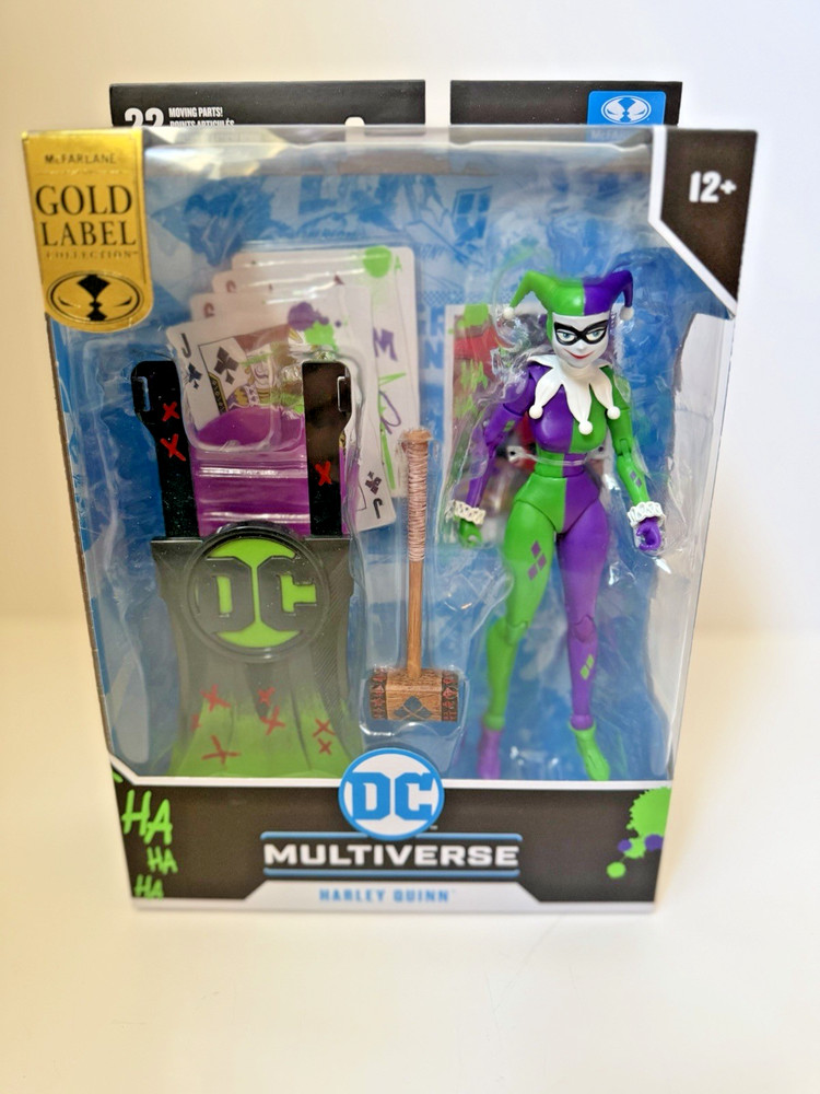 McFarlane DC Multiverse Harley Quinn (DC Classic Jokerized) 7in Action Figure