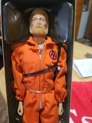 🪖Hasbro G.I. JOE 2006 12″ Adventure Team AIR ADVENTURER Kung Fu Grip Blonde