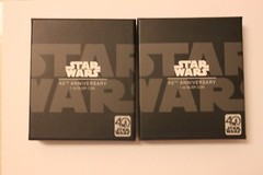 2017 Star Wars Poster Coin 1ounce 40th anniversary proof bar .999 RARE silver x2