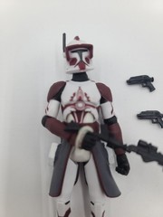 Commander Fox Target Clone Wars STAR WARS LOOSE Complete S20