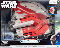 Star Wars Micro Galaxy Squadron Ahsoka Tano’S T-6 Jedi Shuttle – 13-Inch Vehicle
