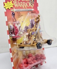 Weapons & Warriors Catapult Battle Balls & Soldiers Pressman Toys 1995 New Mint