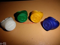 Green Lantern Corps Power Ring lot purple white yellow DC universe DCU toy