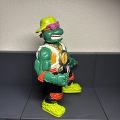 1991 Vintage TMNT Rappin’ Mike Figure Teenage Mutant Ninja Turtles Figure