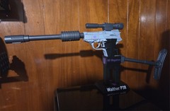 Transformers MP36 Megatron Customized Stand For Displaying Gun Mode 3D Printed