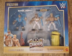 WWE KNUCKLE CRUNCHERS LOT JEY USO JIMMY USO CM PUNK ROMAN REIGNS THE BLOODLINE