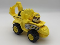 PAW Patrol Deluxe Vehicle Lot Chase Jet Marshall Aqua Pups Rubble Dino + Figures