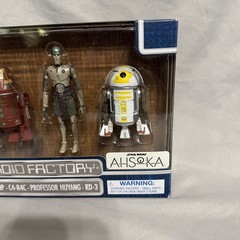 Disney Star Wars Droid Factory AHSOKA 3.75″ Figures C1-10P C4-R4C RD-3 Huyang
