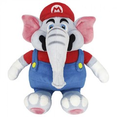 Super Mario Bros. Elephant Mario 10 Inch Plush Toy Multi-Color