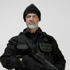 Art figures The Rock John Sean Connery 12in Action Figure Male Doll Model AF011