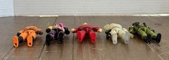 Lot Of 5 Vintage GI Joe Ninja Action Figures Ken Masters Storm Shadow