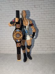 Custom WWE Intercontinental Penta sideplates Belt for 6″ (figures not included
