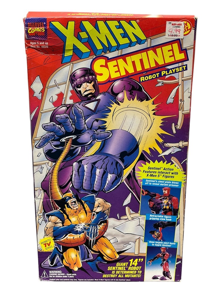 Toybiz 1994 X-Men Sentinel Robot Playset New Sealed