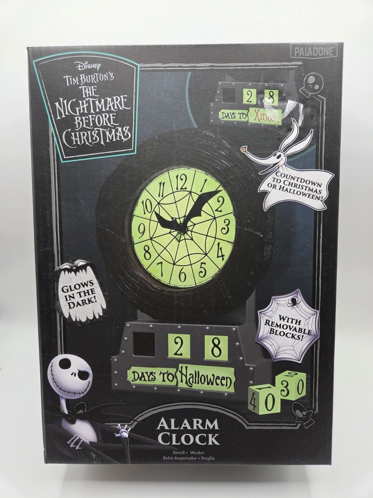 Nightmare Before Christmas Alarm Clock Paladone 09070