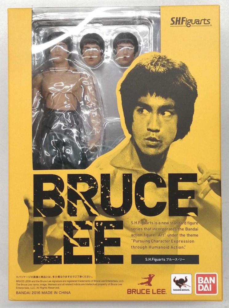 BANDAI SHFiguarts Bruce Lee Figure Action Figure Authentic Rare Collectible