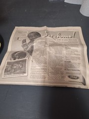 Gemmy Pop Culture Series Louis Armstrong Animated Singing Figure. Not Working