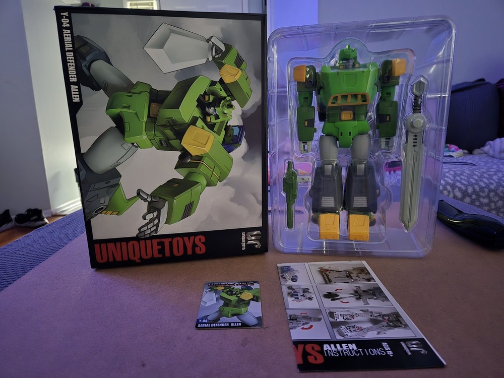 Transformers Unique Toys Y-04 Aerial Defender Allen Figure MP Springer