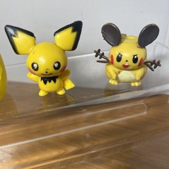 POKEMON ACTION FIGURE LOT PIKACHU Dedenne Pichu