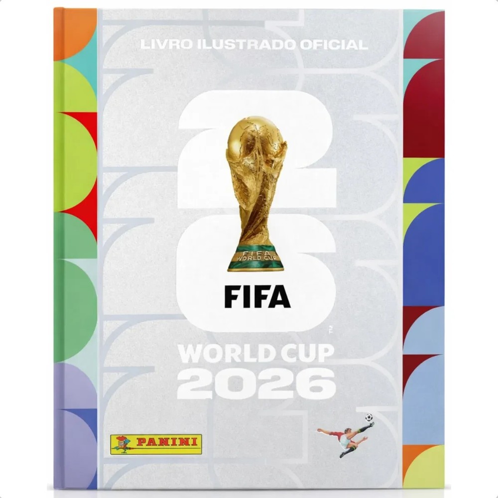 Panini Silver Album 2026 World Cup Hardcover FIFA WC Brazilian Edition