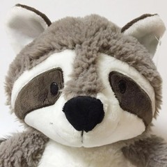 25-35cm Gray Raccoon Plush Toy Lovely Raccoon Cute Soft Stuffed Animals Doll