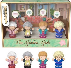 The Golden Girls TV Show Special Edition Set for Adults & Fans, 4 Figures in Dis