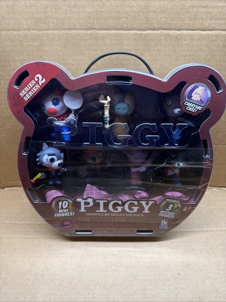 Series 2 Piggy 3-Inch Mini figure 10-Pack Case