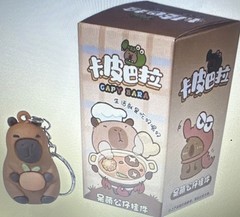 Capybara Figure Blind Box Anime Capibara Figures Doll Keychain Pendant.