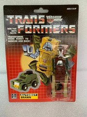 Transform G1 minibot autobot Brawn 6 color reissue mint MISB Free Shipping