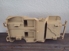 Vintage 1967 Hasbro G.I. JOE Desert Patrol Attack Jeep Frame w/4 Tires