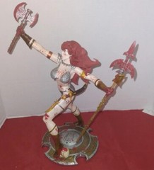 RED SONJA 45TH ANNIVERSARY STATUE BERZERKER LTD #11 of 250