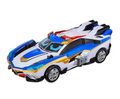 Metal Cardbot W Season 3 Bluecop Transformer Robot Car 2026 New Kids Toy