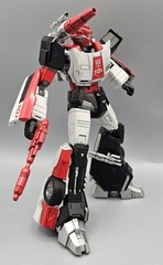 Transformers MDLX ThreeZero Red Alert Action Figure Complete