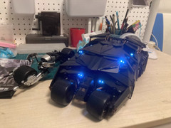 In Stock Modoking 1/12 The Batman: The Dark Knight Batmobile & Batpod Model Kit