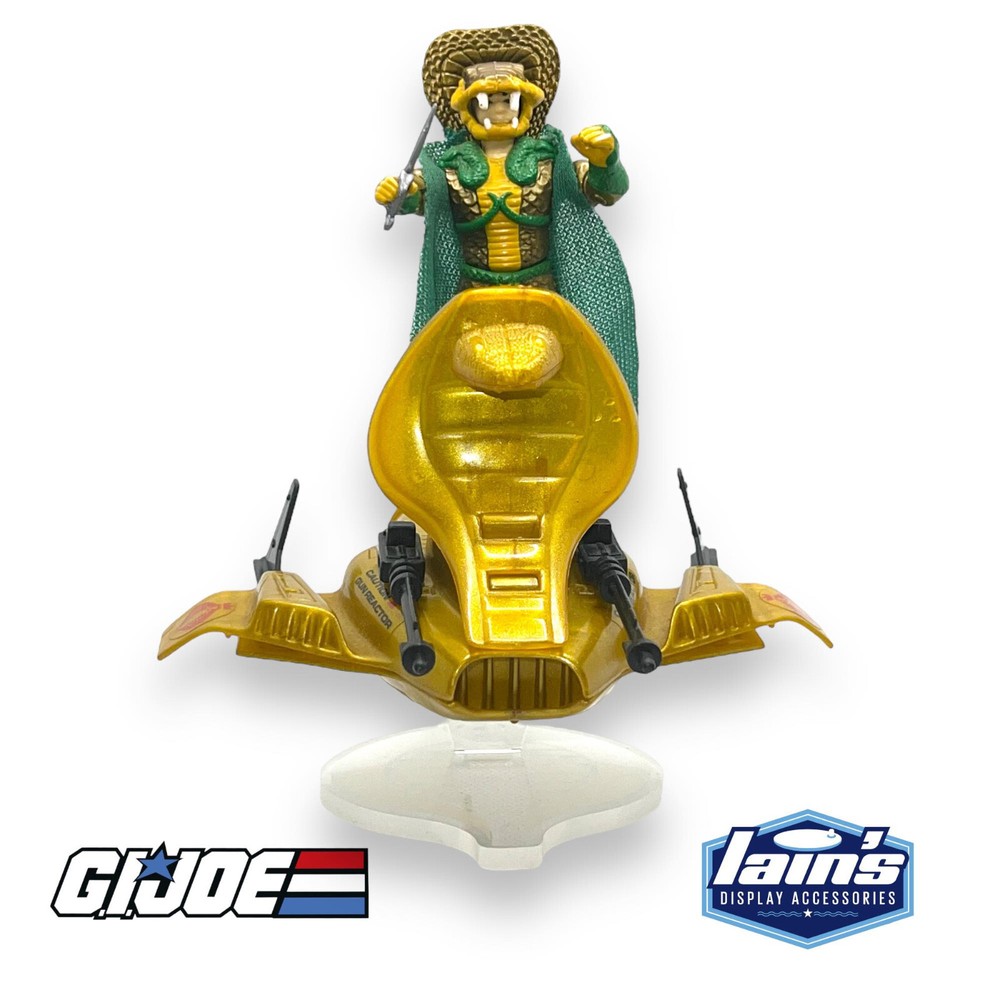 GI Joe – Serpentor Air Chariot Stand – CLEAR – STAND ONLY