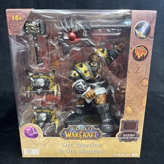 World Of Warcraft 7 Inch Static Figure Epic Wave 1 Orc Warrior & Shaman