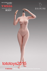 YM506 1/6 Sexy Girl Lady 12″ Female Action Figure Body Hands Foot Detail Dolls