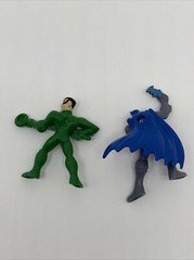 The Riddler & Batman Figures 2011 McDonalds Happy Meal Toy DC Comics 3.5 In …22