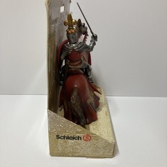 Schleich 70018 Knight Reared Up Horse Fleur de Lis Prince Customized Paint? READ