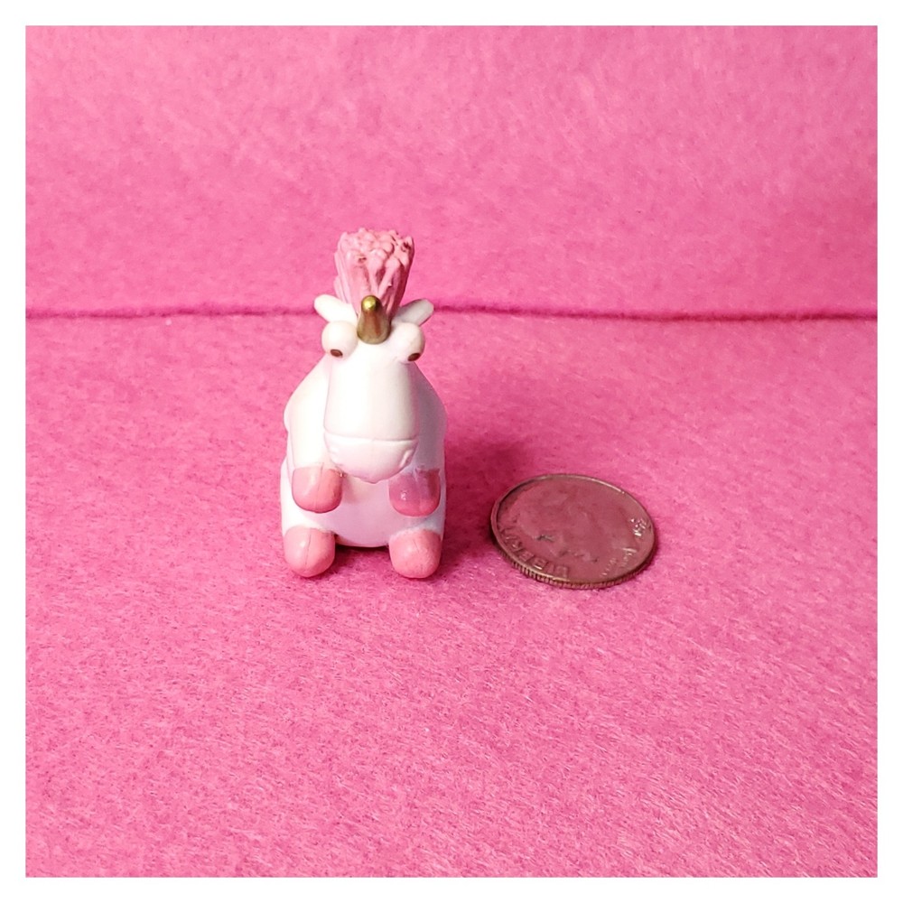 Despicable Me FLUFFY Unicorn Minions 1.5″ MINI Action Figure 2013 Thinkway