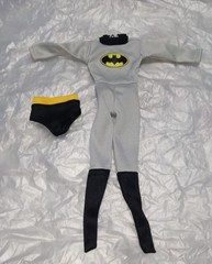 BATMAN GREY CUSTOM CLOTHING Set For Ken Max Steel Hottoys Or Other 1/6 Male Doll