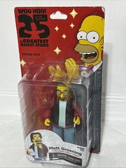 NECA Simpsons Matt Groening Figure Greatest Guest Stars READ